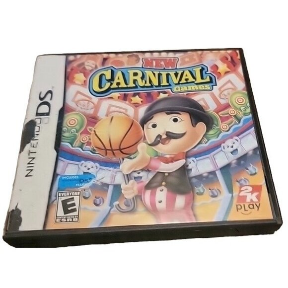 New Carnival Games Nintendo DS with Case - Picture 1 of 1
